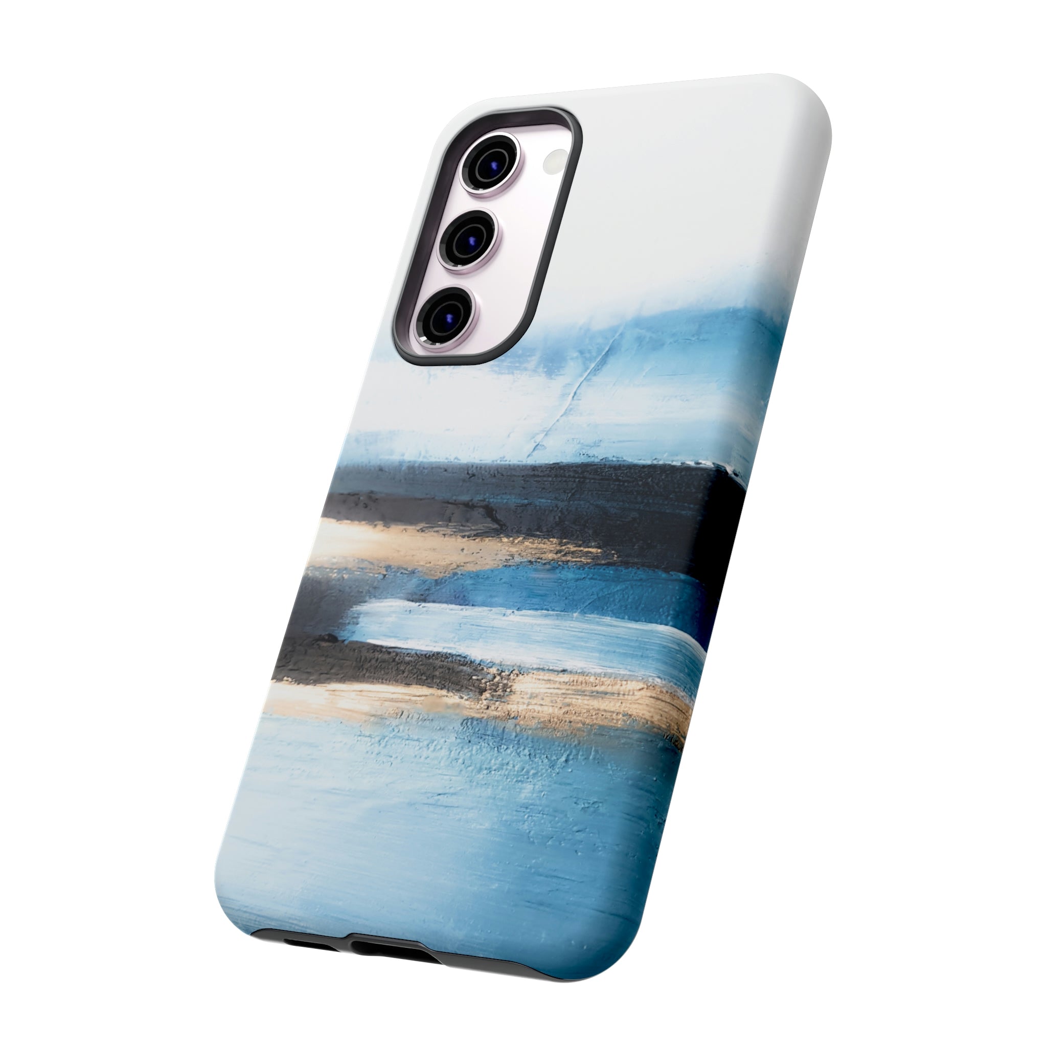 Abstract Blue Oil Painting Android Case (Protective) Phone Case