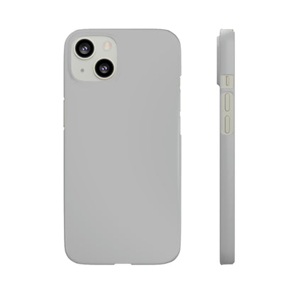 Gray iPhone Case (Slim) iPhone 13 Matte Phone Case