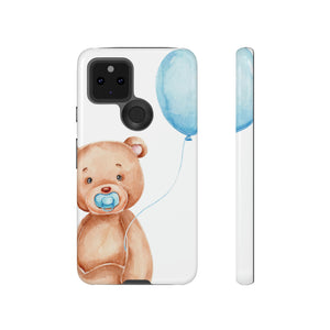 Cute Teddy Bear Android Case (Protective) Google Pixel 5 5G Glossy Phone Case