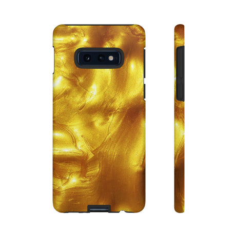 Liquid Gold Android Case (Protective) Samsung Galaxy S10E Matte Phone Case