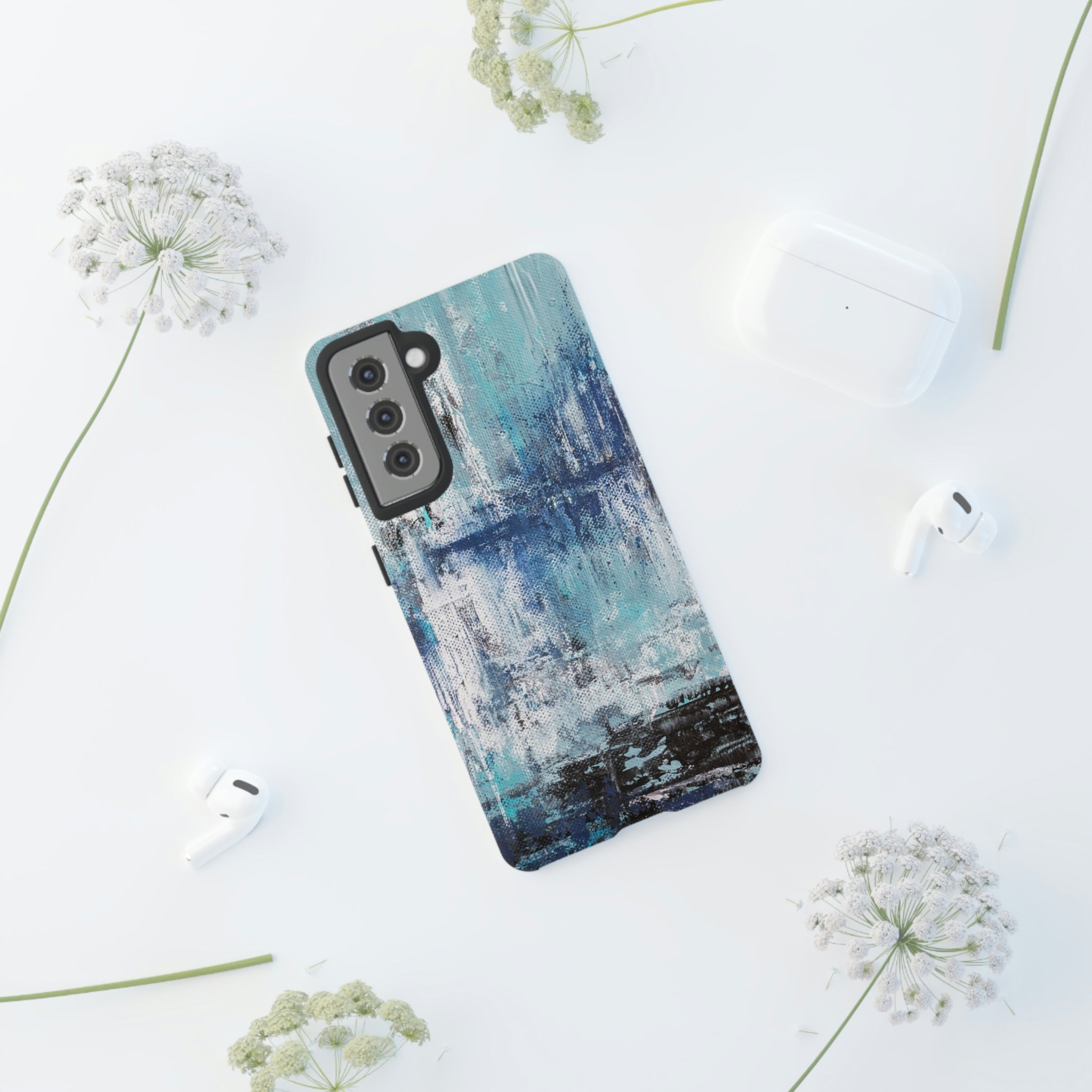 Blue Acrylic Android Case (Protective) Phone Case