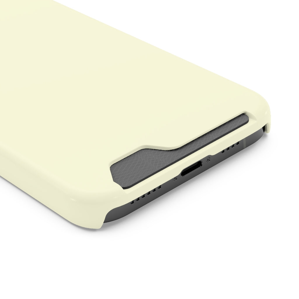 Light Yellow iPhone Case (Card) Phone Case