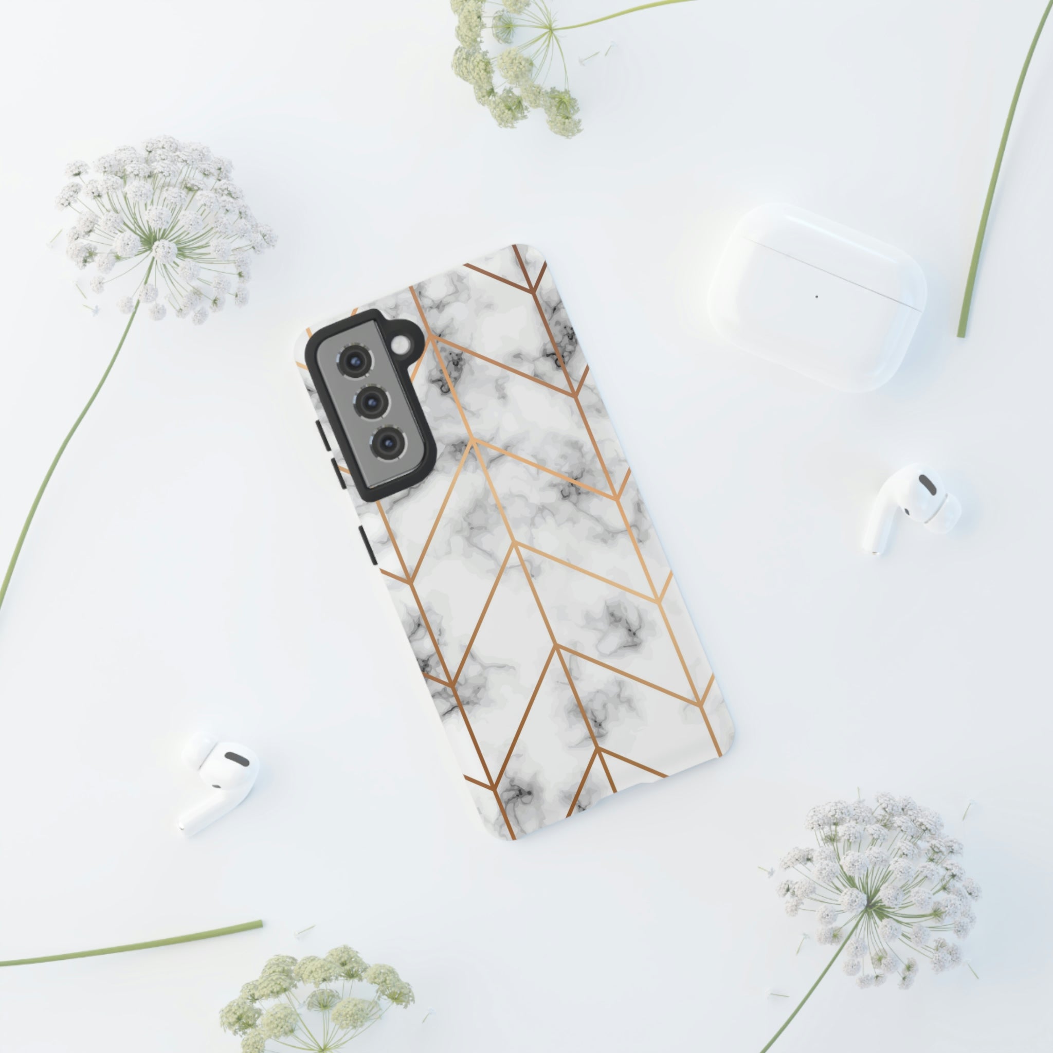 Golden Marble Android Case (Protective) Phone Case