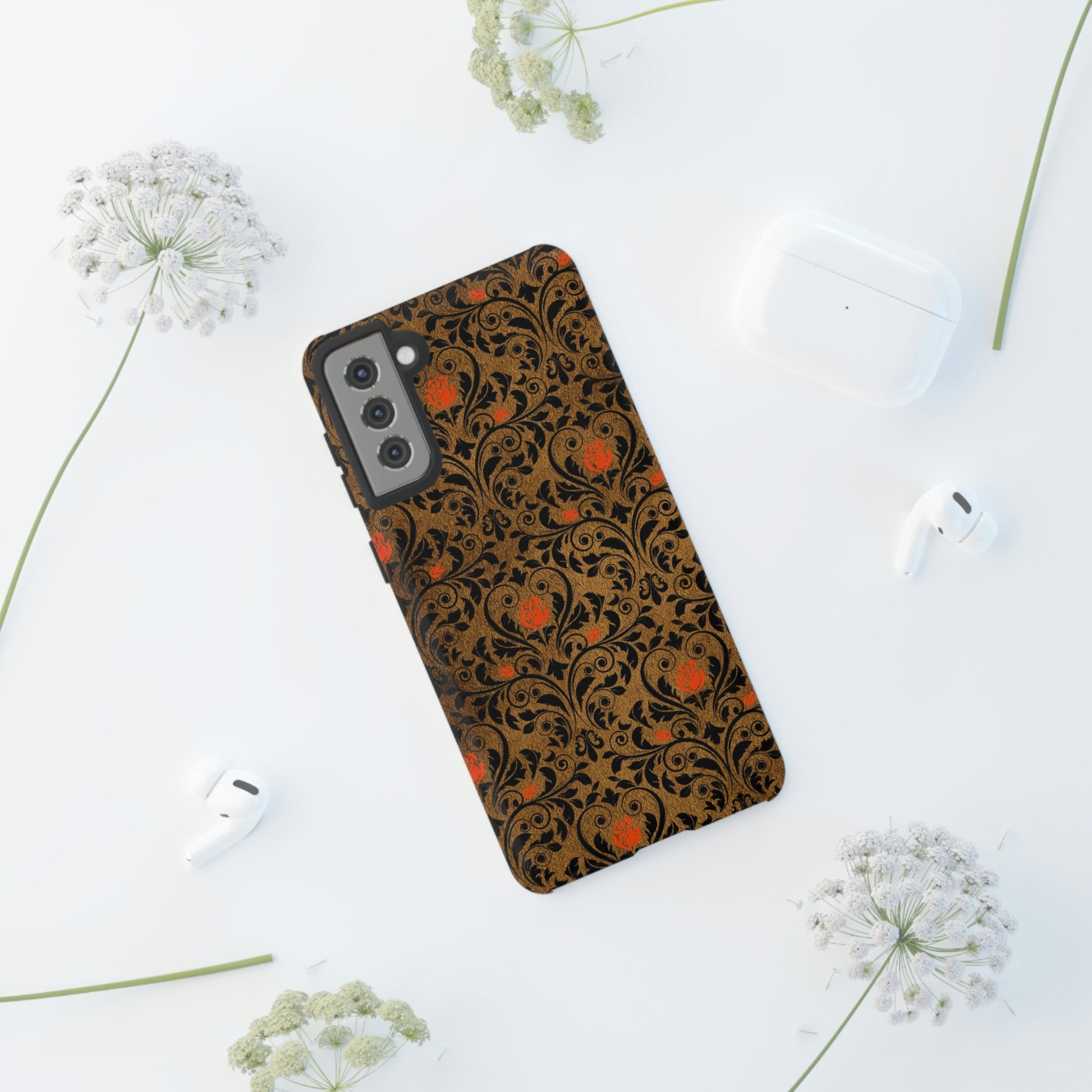 Roth Gothic Flower Samsung Case (Protective) Phone Case