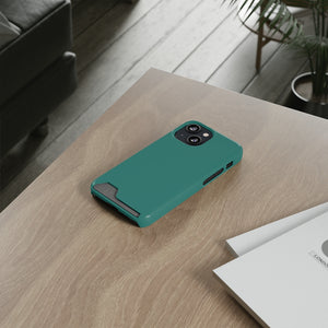 Celadon Green iPhone Case (Card) Phone Case