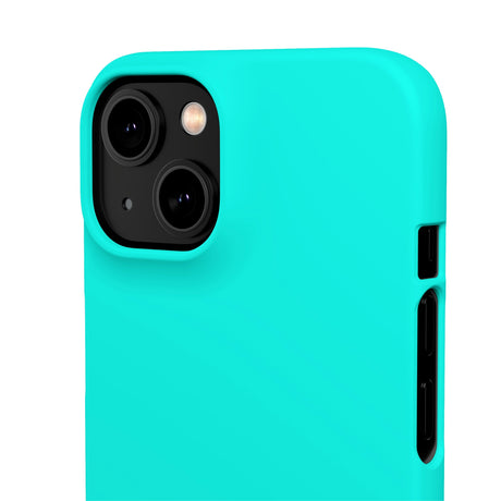 Bright Turquoise iPhone Case (Slim) Phone Case