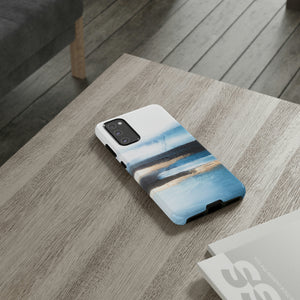 Abstract Blue Oil Painting Android Case (Protective) Phone Case