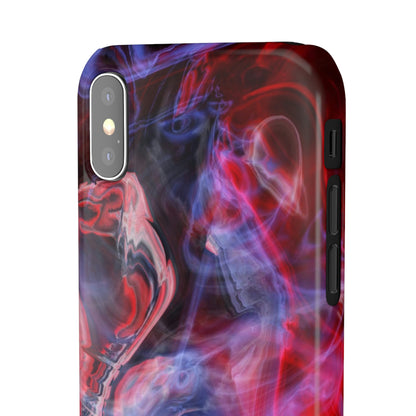 Red Marble iPhone Case (Slim) Phone Case