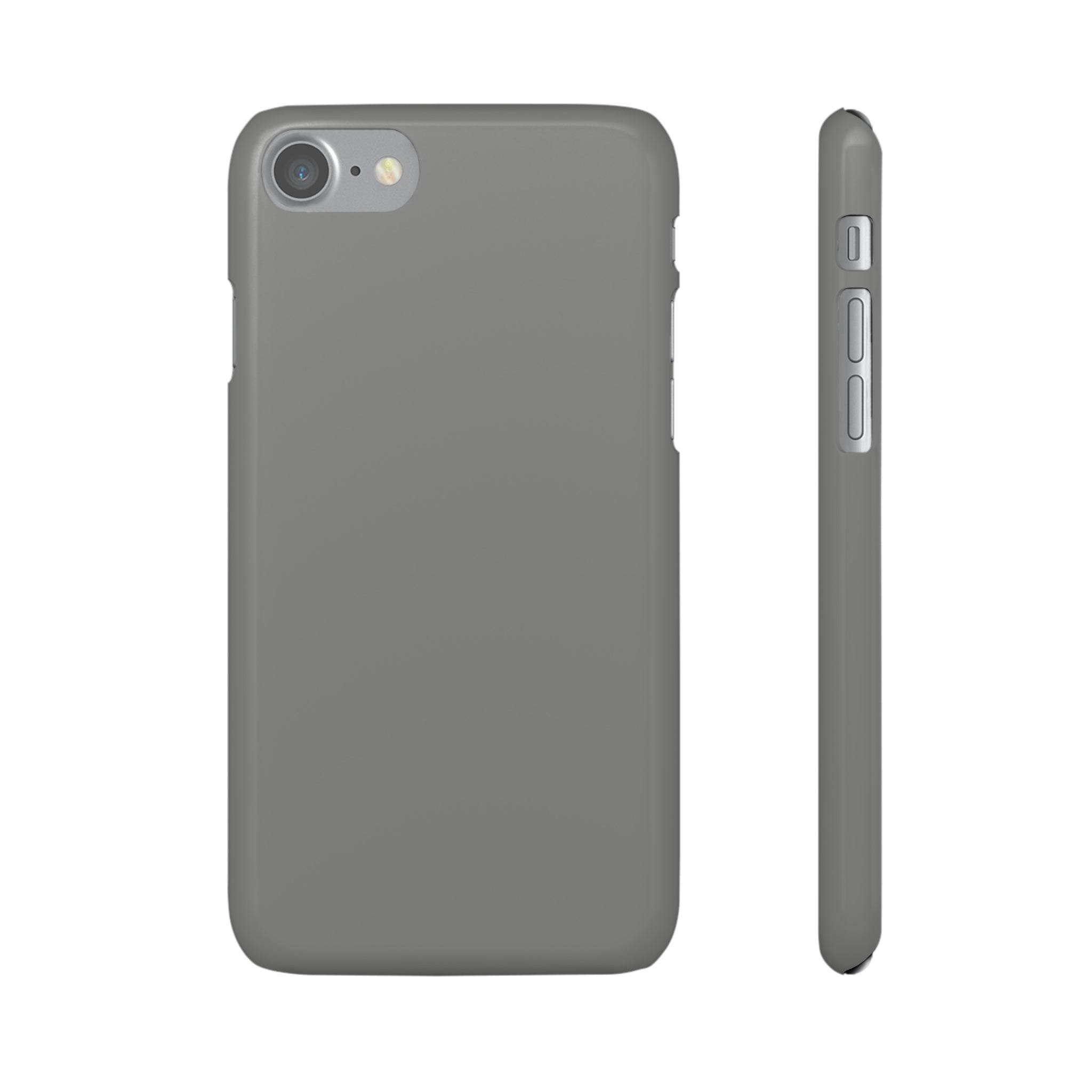 Battleship Gray iPhone Case (Slim) iPhone 7 Glossy Phone Case