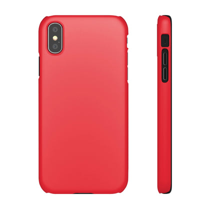 Imperial Red iPhone Case (Slim) iPhone XS Matte Phone Case