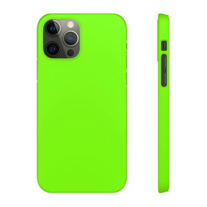 Chartreuse iPhone Case (Slim) iPhone 12 Pro Matte Phone Case