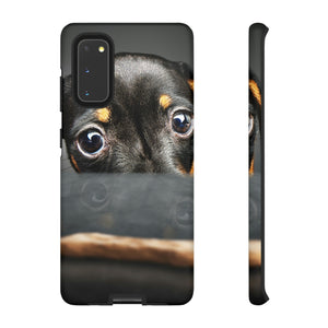 Dachshund Puppy Android Case (Protective) Samsung Galaxy S20 Matte Phone Case