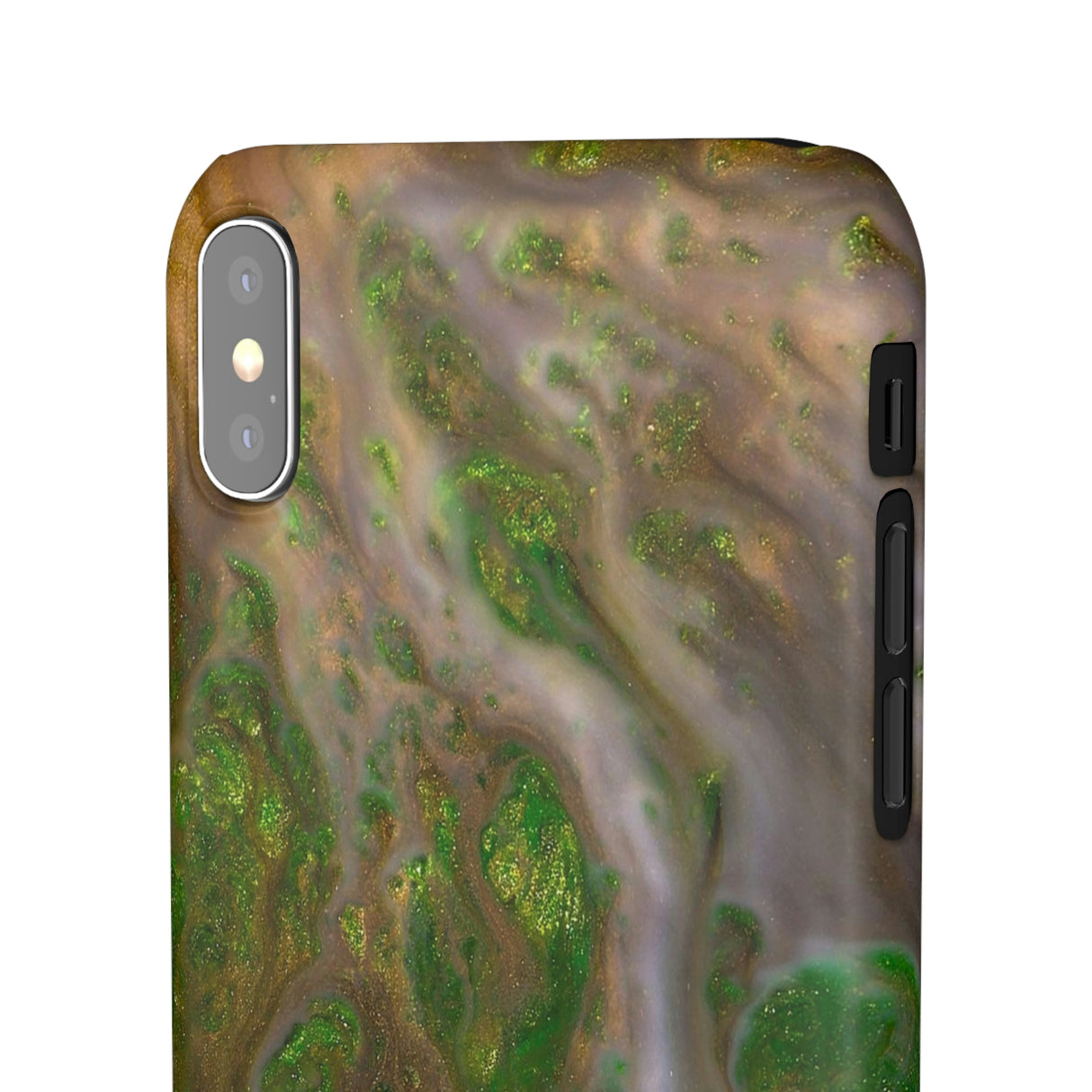 Smaragd Ink Art iPhone Case (Slim) Phone Case