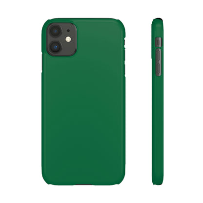 Cadmium Green iPhone Case (Slim) iPhone 11 Glossy Phone Case