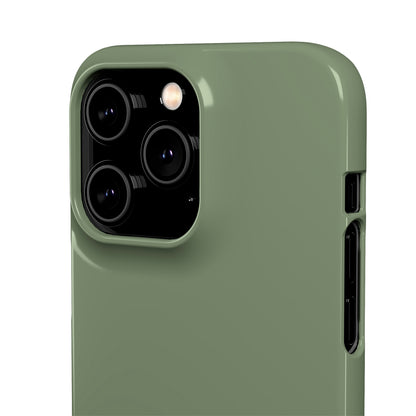 Camouflage Green iPhone Case (Slim) Phone Case