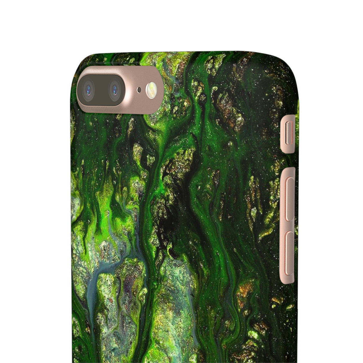 Smaragd Jewel Ink Art iPhone Case (Slim) Phone Case