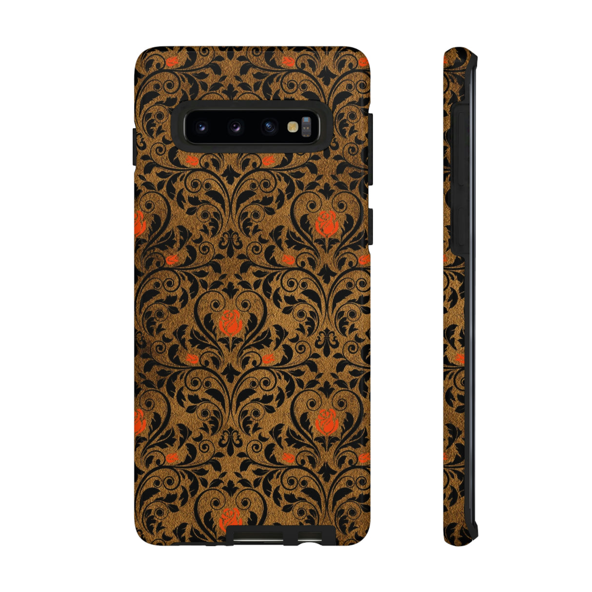 Roth Gothic Flower Samsung Case (Protective) Samsung Galaxy S10 Glossy Phone Case