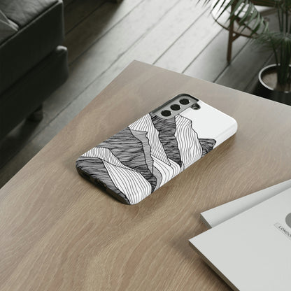 Mountain Line Art Android Case (Protective) Phone Case