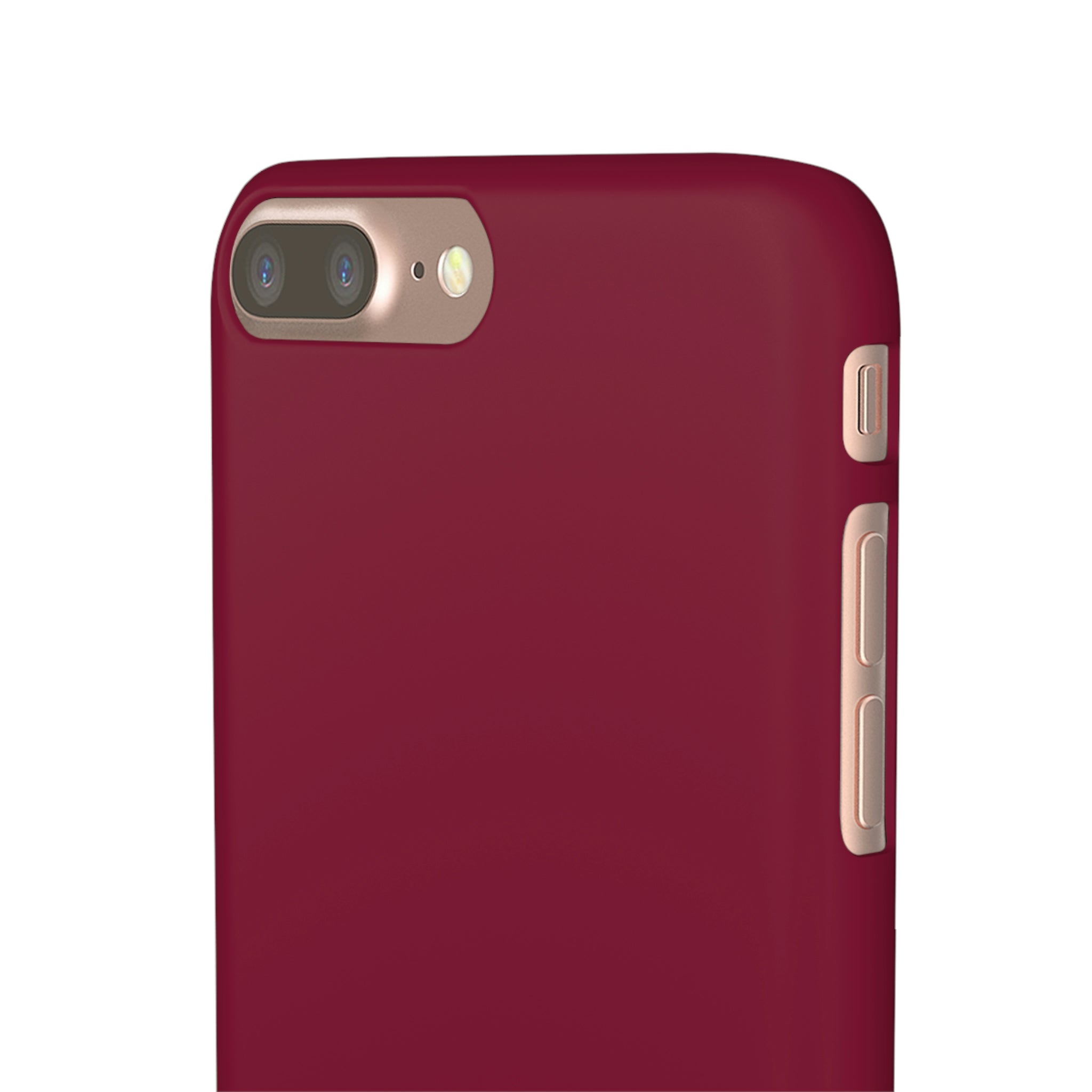 Claret Red iPhone Case (Slim) Phone Case