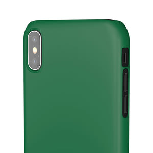 Dark Spring Green iPhone Case (Slim) Phone Case