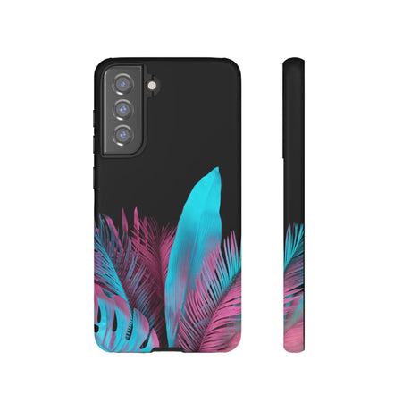 Neon Tropical Android Case (Protective) Samsung Galaxy S21 FE Matte Phone Case