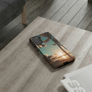 Sundown Palmtrees Android Case (Protective) Phone Case