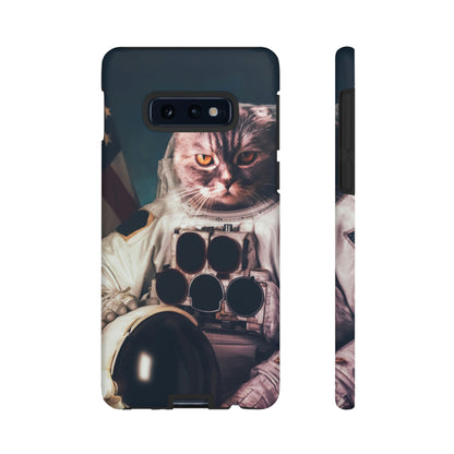 Cat Astronaut Android Case (Protective) Samsung Galaxy S10E Matte Phone Case