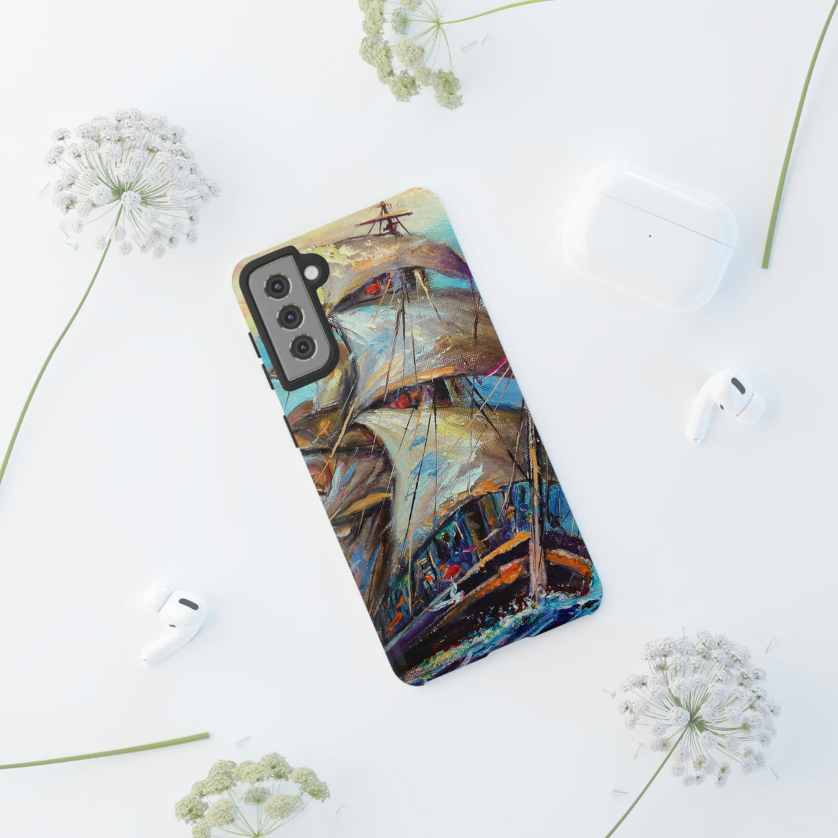 Sailboat Painting Android Case (Protective) Phone Case