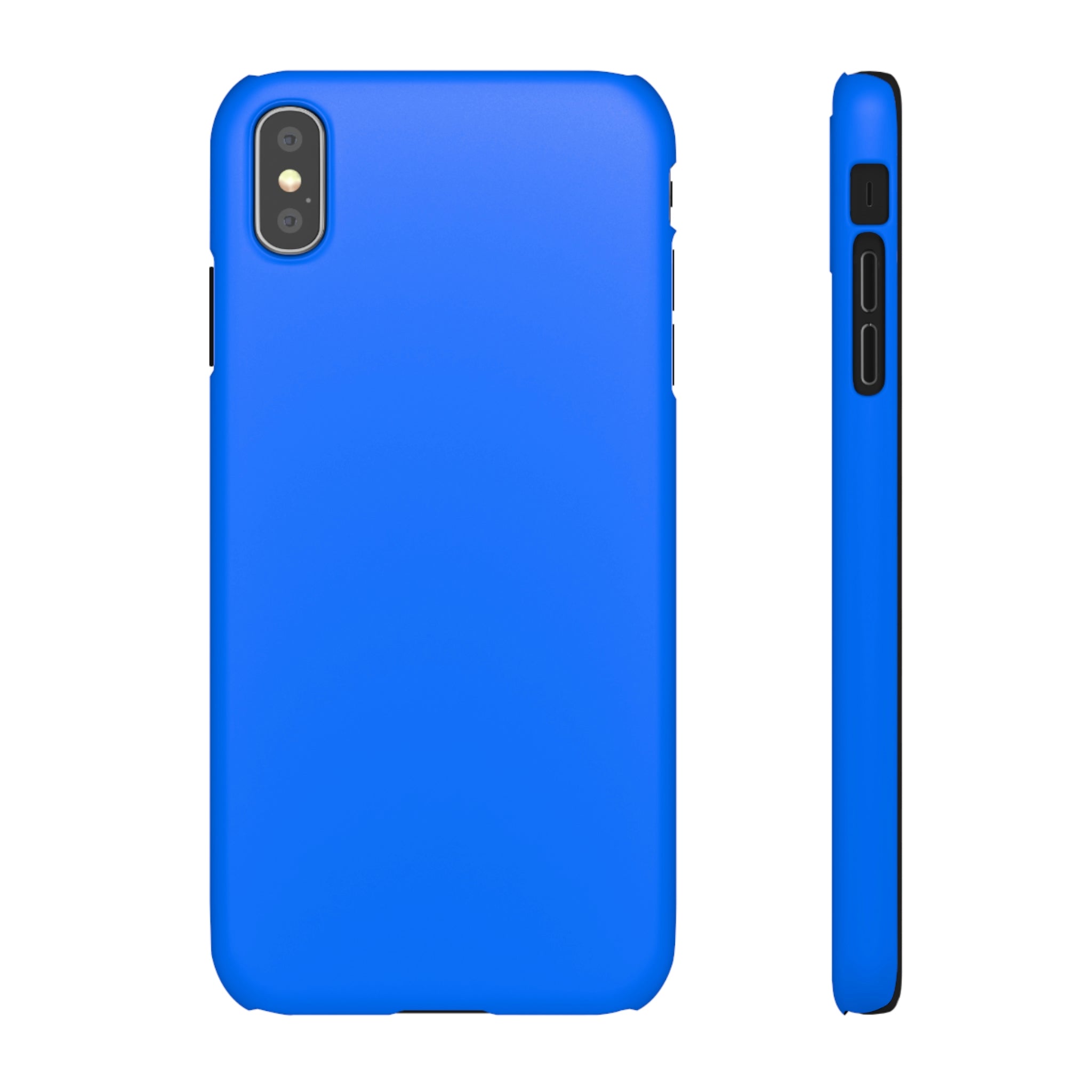 Brandeis Blue iPhone Case (Slim) iPhone XS MAX Matte Phone Case