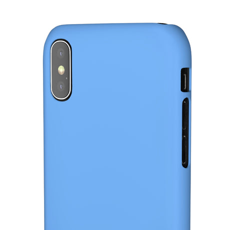 French Sky Blue iPhone Case (Slim) Phone Case