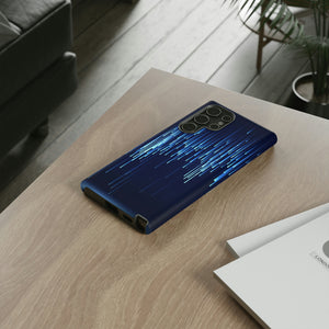 Blue Matrix Android Case (Protective) Phone Case