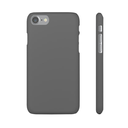 Dim Gray iPhone Case (Slim) iPhone 7 Matte Phone Case