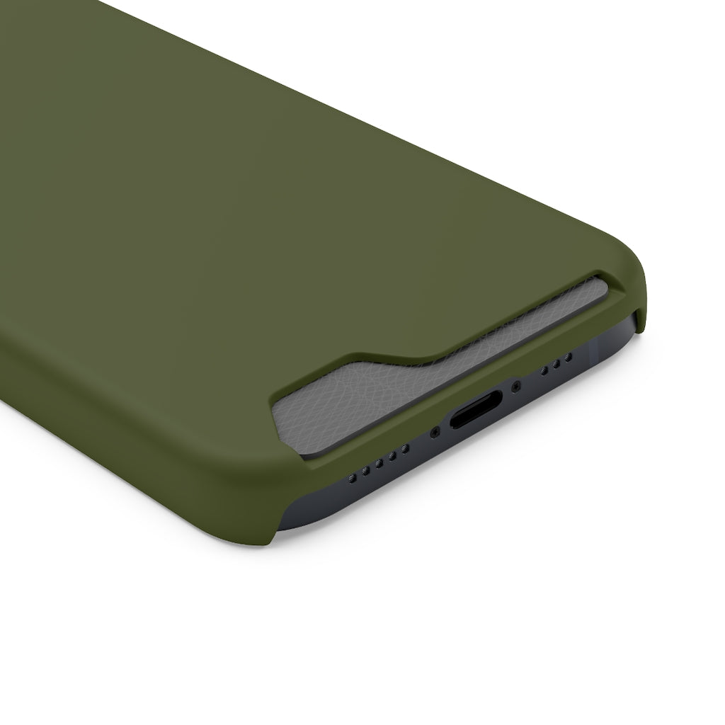 Army Green iPhone Case (Card) Phone Case