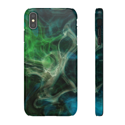 Green Marble iPhone Case (Slim) iPhone XS MAX Glossy Phone Case