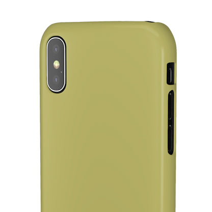 Dark Khaki iPhone Case (Slim) Phone Case