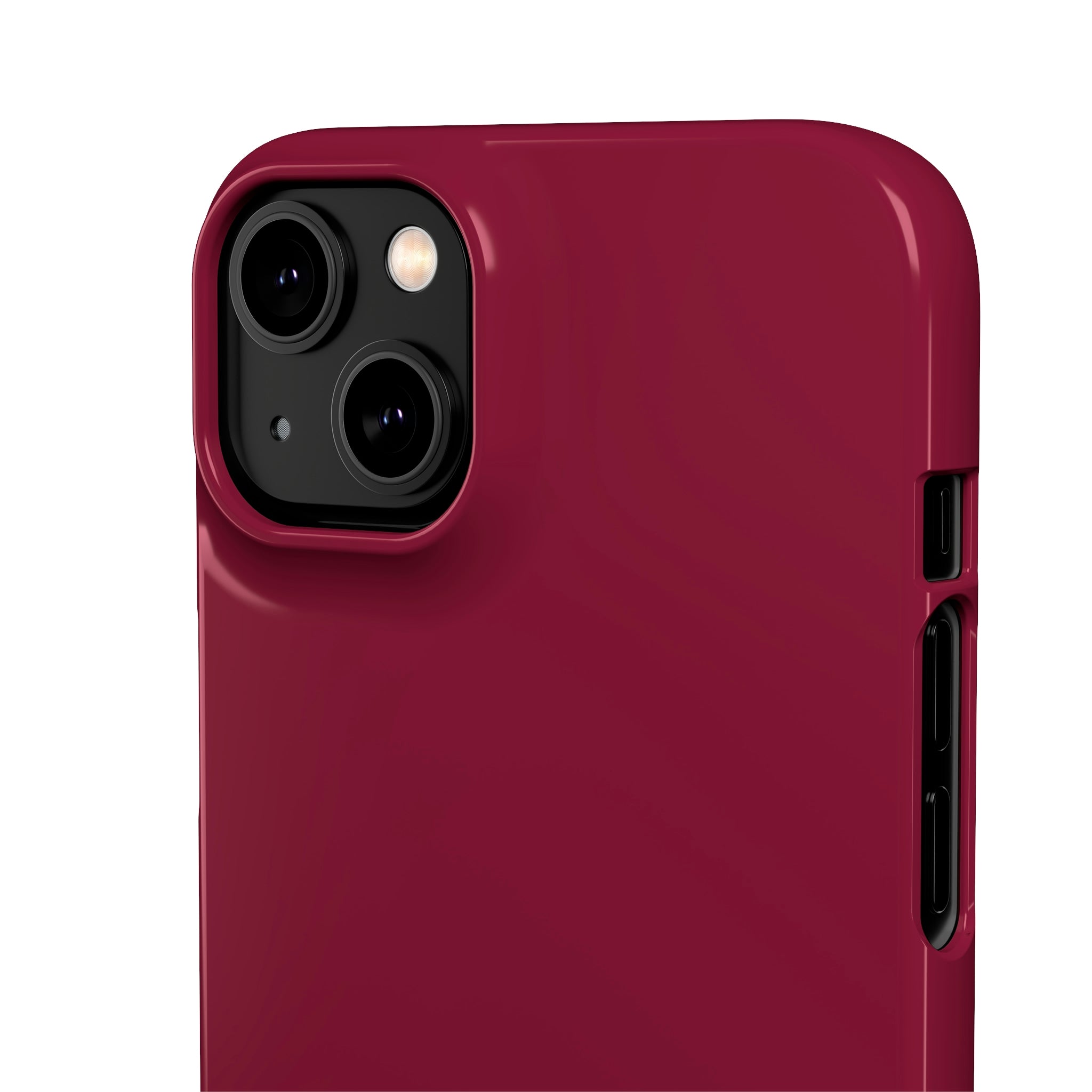 Claret Red iPhone Case (Slim) Phone Case