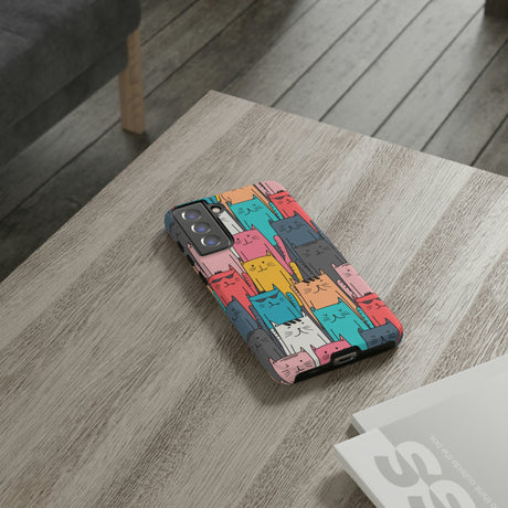 Colorful Cats Android Case (Protective) Phone Case