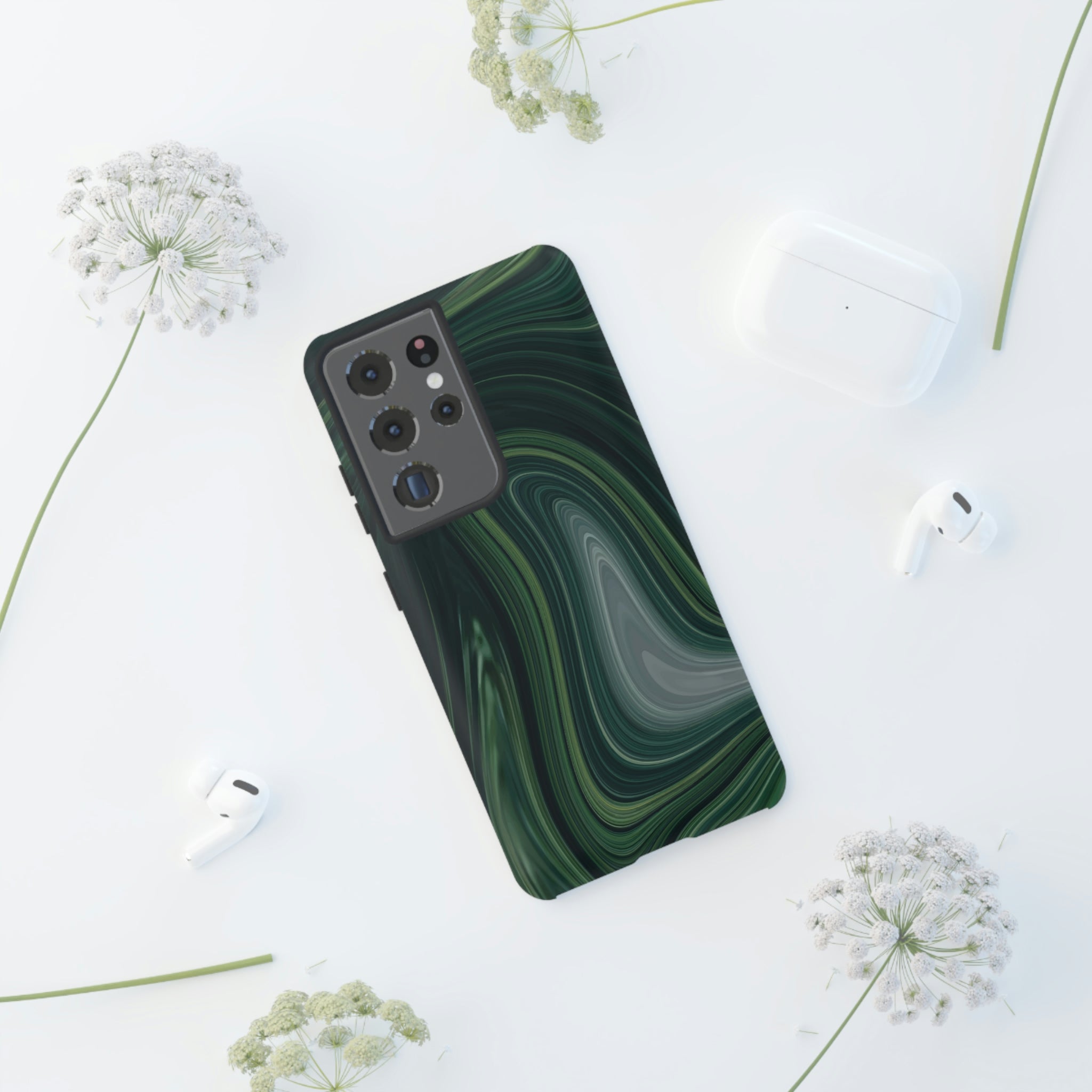 Green Marble Android Case (Protective) Phone Case