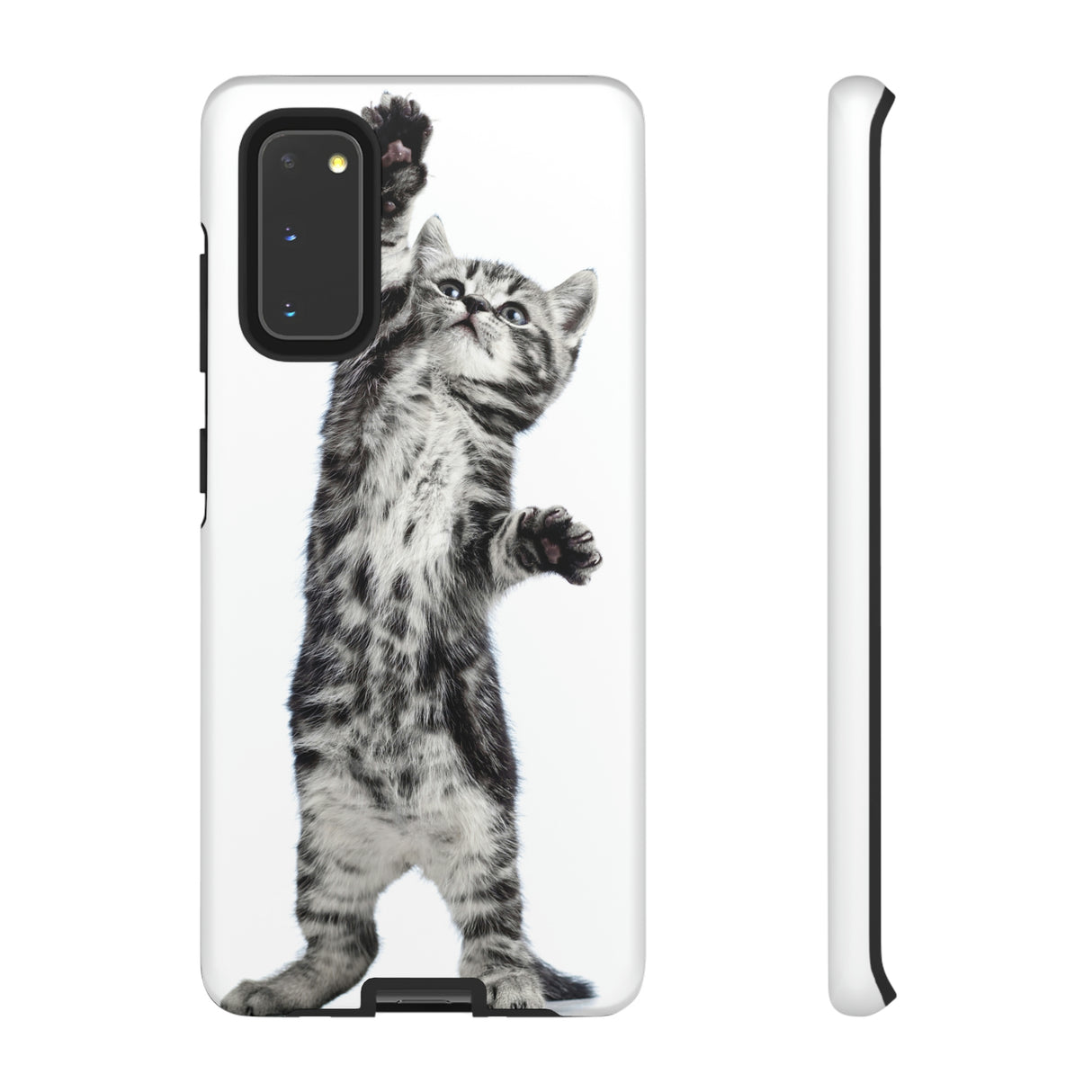 Playful Kitten Android Case (Protective) Samsung Galaxy S20 Matte Phone Case