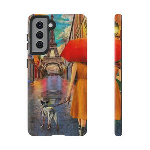 Rainy Day Paris Android Case (Protective) Samsung Galaxy S21 Matte Phone Case