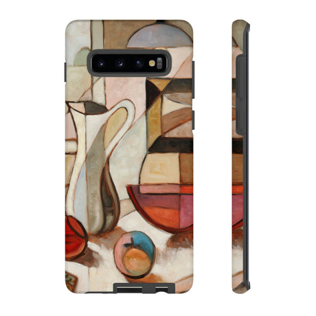 Cubism Art Table Android Case (Protective) Samsung Galaxy S10 Plus Matte Phone Case