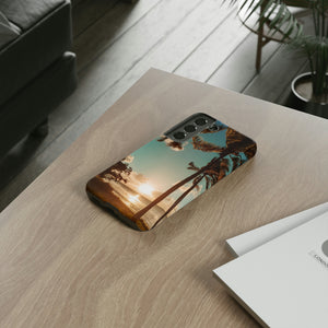 Sundown Palmtrees Android Case (Protective) Phone Case