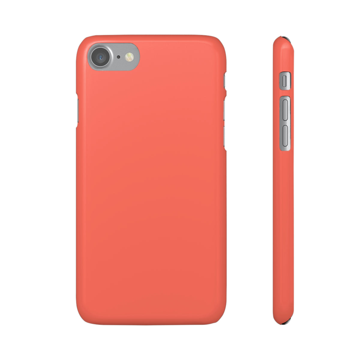 Bittersweet Orange iPhone Case (Slim) iPhone 7 Glossy Phone Case