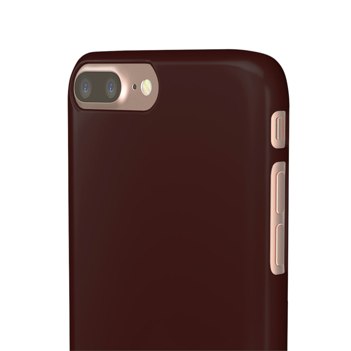 Dark Sienna Purple iPhone Case (Slim) Phone Case