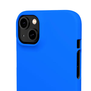 Brandeis Blue iPhone Case (Slim) Phone Case