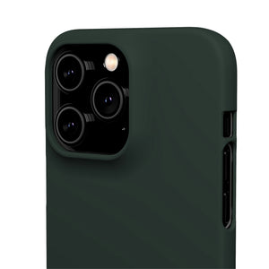 Dark Jungle Green iPhone Case (Slim) Phone Case