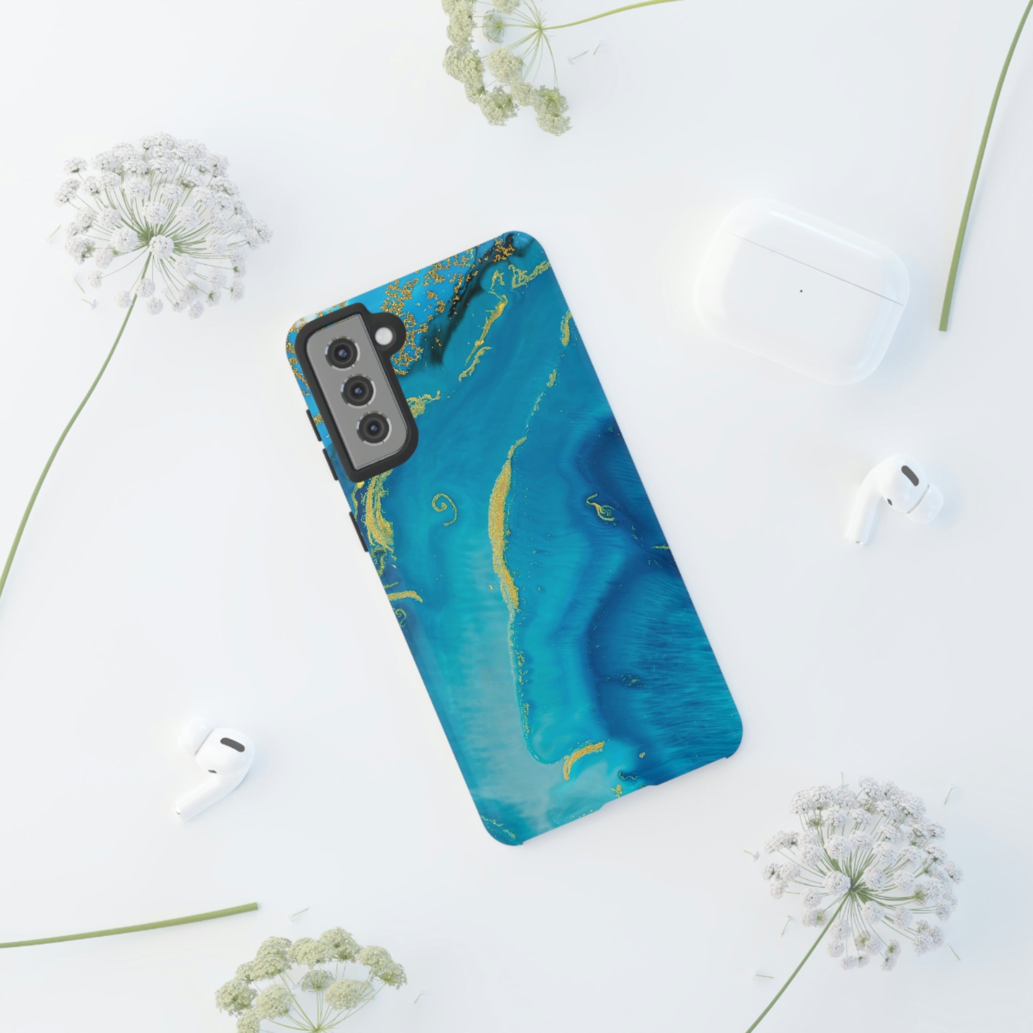 Blue Watercolor Android Case (Protective) Phone Case