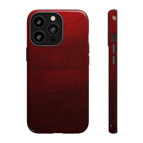 Grunge Red iPhone Case (Protective) iPhone 13 Pro Glossy Phone Case