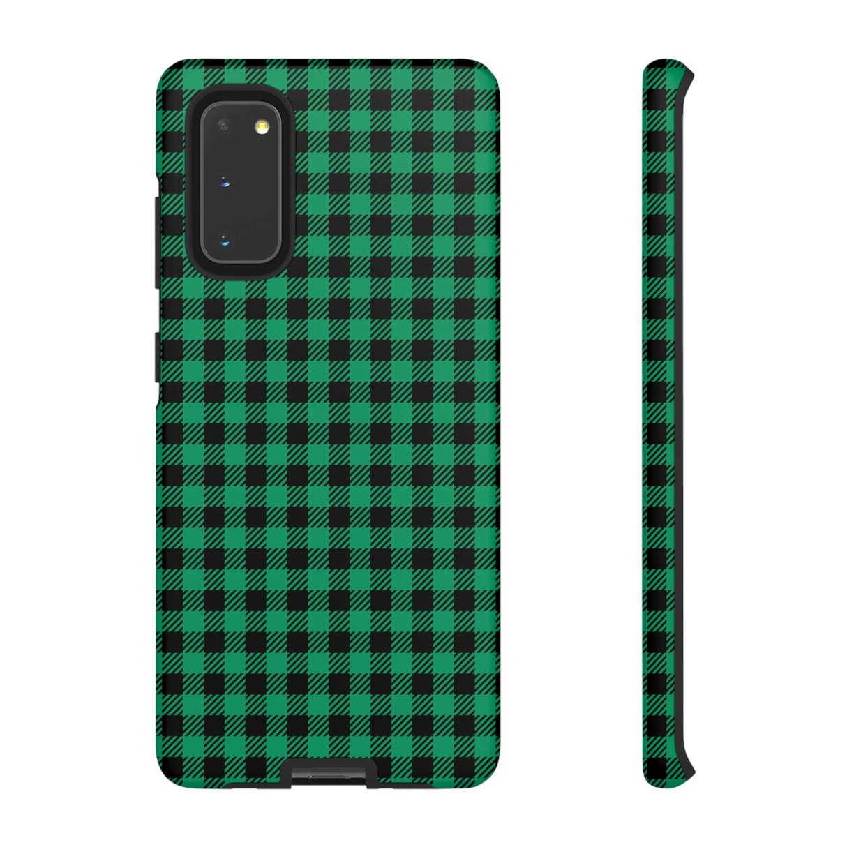 Green Flannel Android Case (Protective) Samsung Galaxy S20 Matte Phone Case