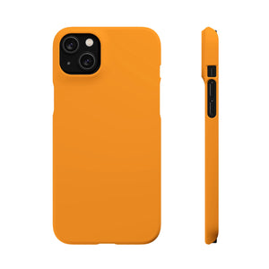 Carrot Orange iPhone Case (Slim) iPhone 14 Plus Matte Phone Case